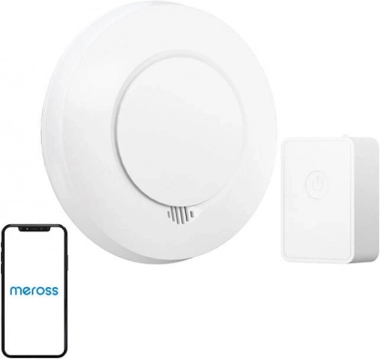 Pametni detektor dima MEROSS s Wi‑Fi i HomeKitom