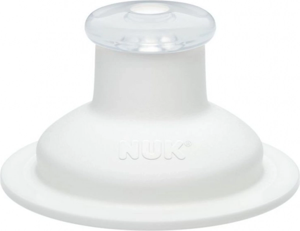 NUK zamjensko silikonsko piskalo Push-Pull bijelo
