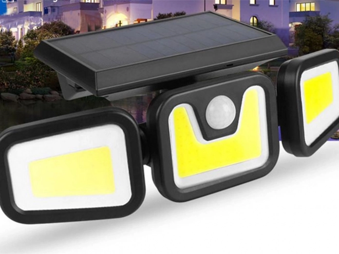 Solarna ulična lampa s senzorom kretanja i daljinskim upravljačem