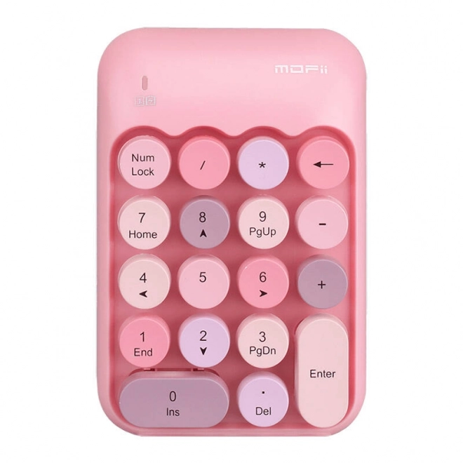 Bežična numerička tipkovnica MOFii X910 ružičasta