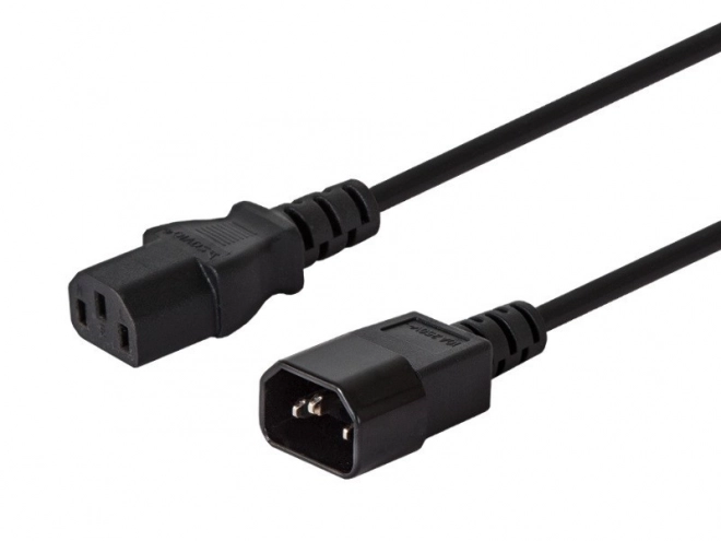 Računalni produžni kabel IEC 1,2 m