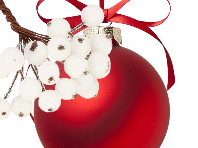 Božićni ukrasi Rowan Frosted Bijeli 5 kom