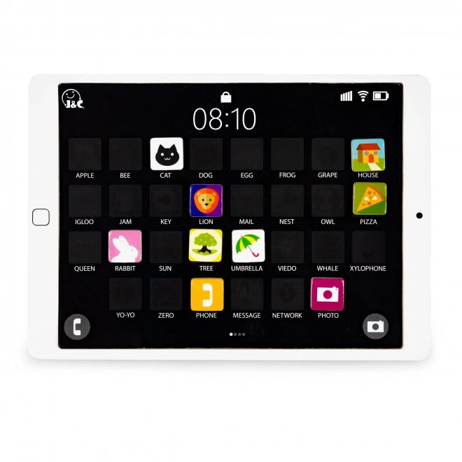Drveni edukacijski tablet, magnetska ploča ECOTOYS