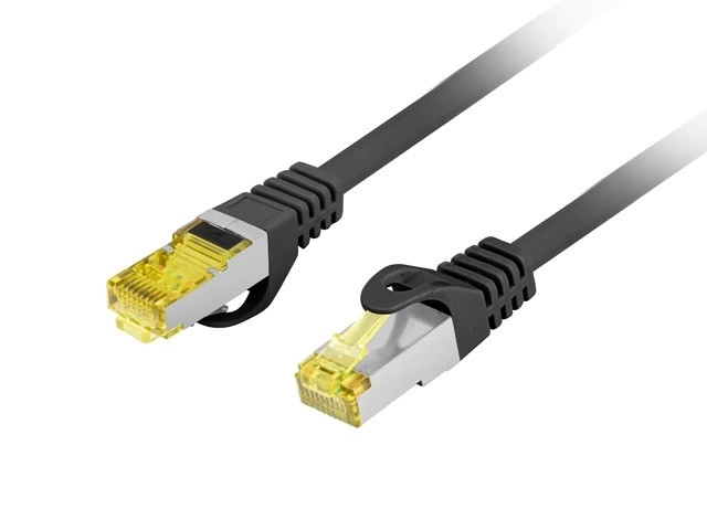 Patchcord Lanberg kategorije 6a S/FTP 3m crni