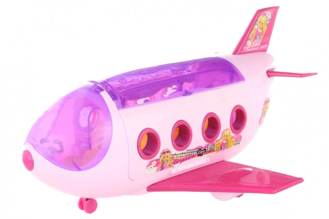 Avion za lutke s dodacima