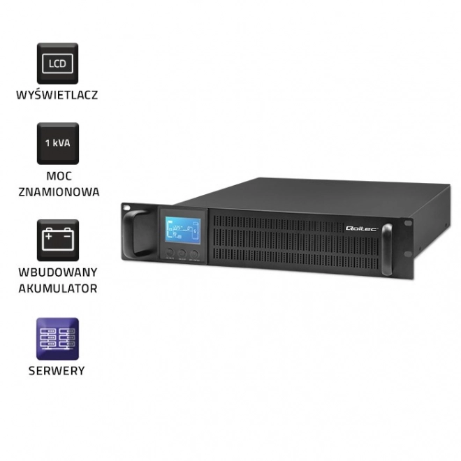 Rezervni izvor UPS RACK 1kVA 800W s LCD