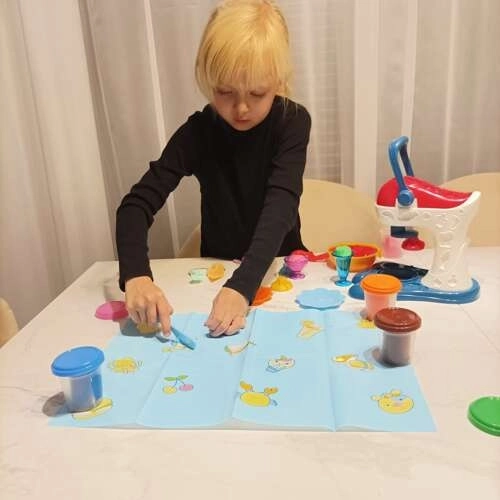 Plastelinovski set Kruzzel 22563