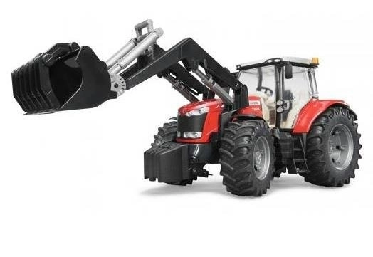 Bruder traktor MASSEY FERGUSON 7624 s prednjim utovarivačem