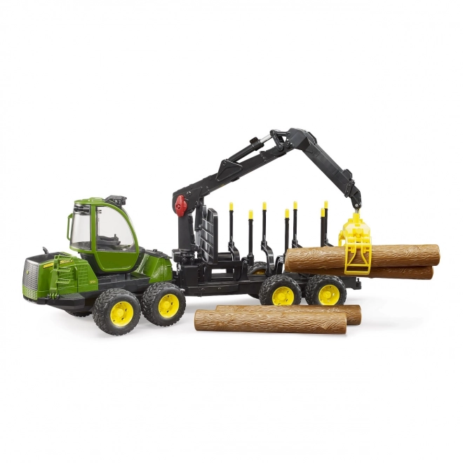 Prikolica za drvo Bruder JOHN DEERE