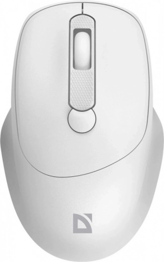 Bežični miš Defender Feam MM-296 Silent, 1600 DPI, bijela