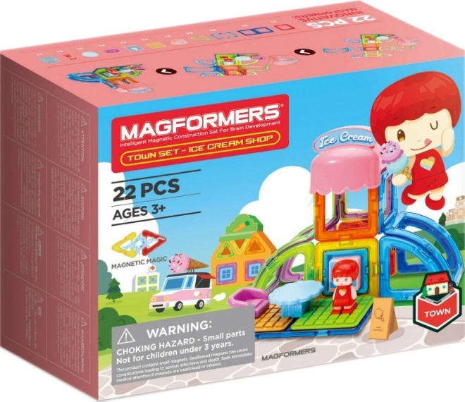 Magformers Gradić Slastičarnica 22 dijelova