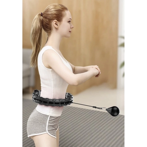 Hula hop s masažnim izbočinama i utegom Trizand