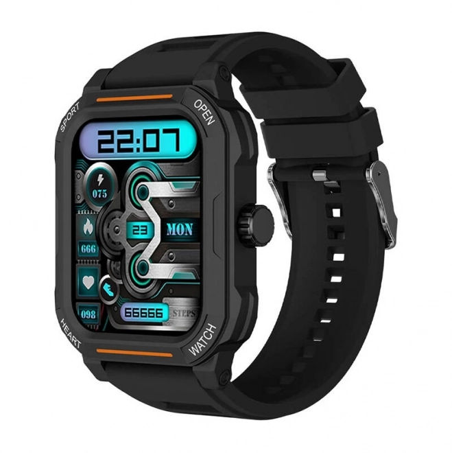 Pametni sat Blitzwolf BW-GTC3 (crna/crna čelik)