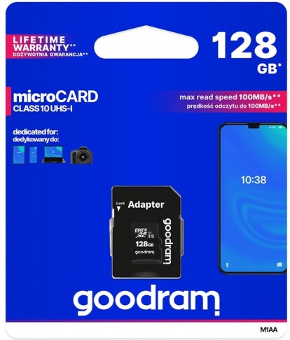Memorijska kartica Goodram microSD 128GB