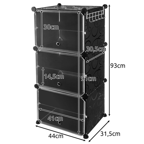 Modularni ormarić za cipele - 6 razina