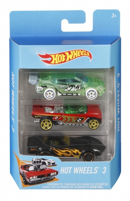Set od 3 vrućih autića Hot Wheels