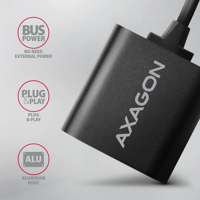 Eksterno USB 2.0 zvučno sučelje 48kHz/16-bit stereo Axagon