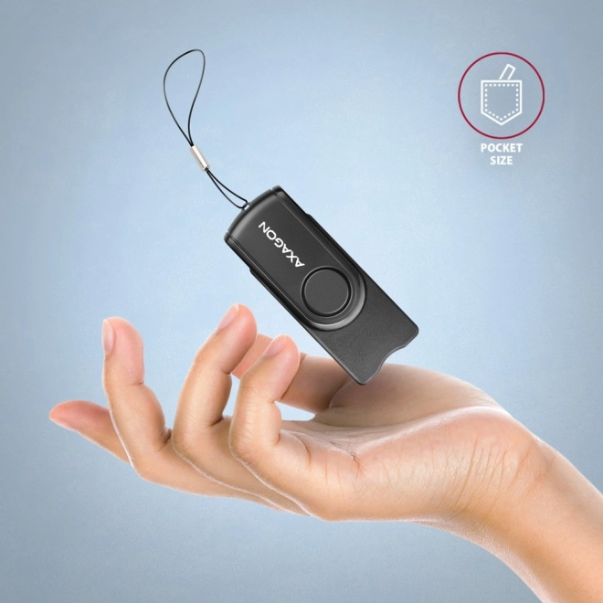 Džepni čitač kartica AXAGON za ID, SD, microSD i SIM kartice s USB-om