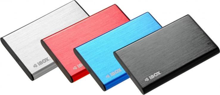 Vanjsko kućište IBOX HD-05 za 2,5" disk USB 3.1, sivo