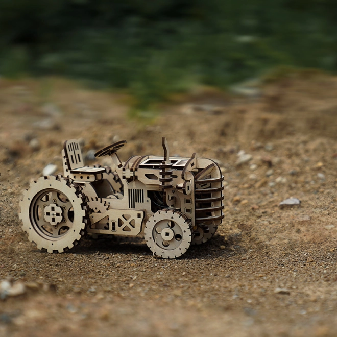 RoboTime 3D drvena mehanička slagalica Traktor