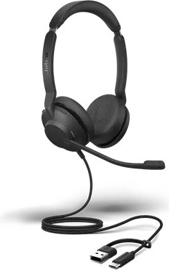 Jabra Evolve2 30 SE stereo naglavni set s USB‑A i USB‑C (Microsoft Teams)