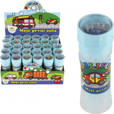 Boca za mjehuriće Moja prva autića 50 ml, 30 kom u kutiji