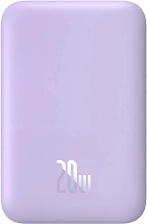 Power banka Baseus Magnetic Mini 6000 mAh 20 W ljubičasta