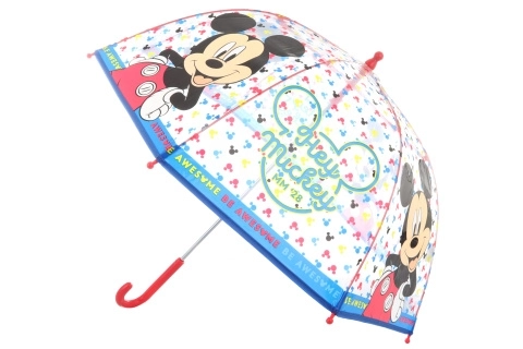 Prozirni ručni kišobran s motivom Mickeyja Mousea