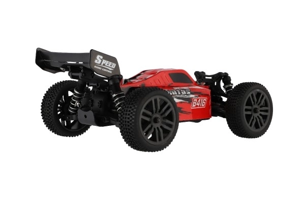 Automobil RC Buggy Bonzai Jubatus terenski 30cm plast 2,4GHz na baterije + 2x dodatni paket u kutiji 40x14x21 – Crvena