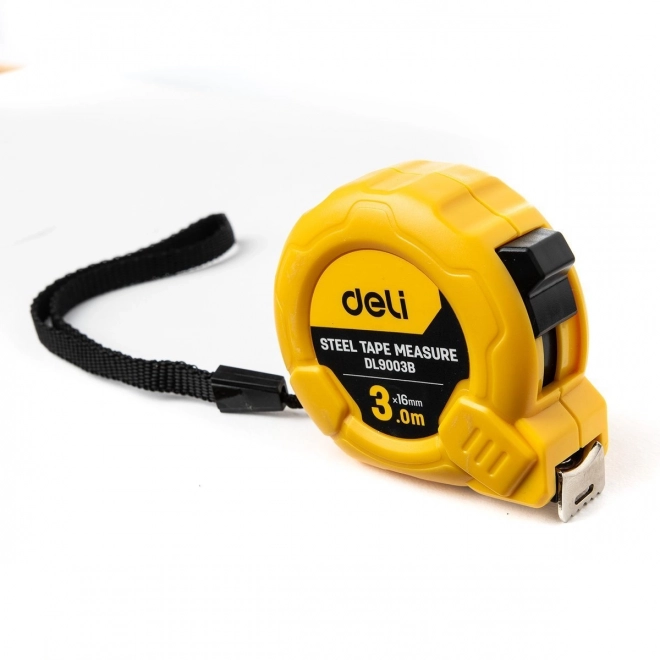 Metar 3m/16mm Deli Tools EDL9003B (Žute)