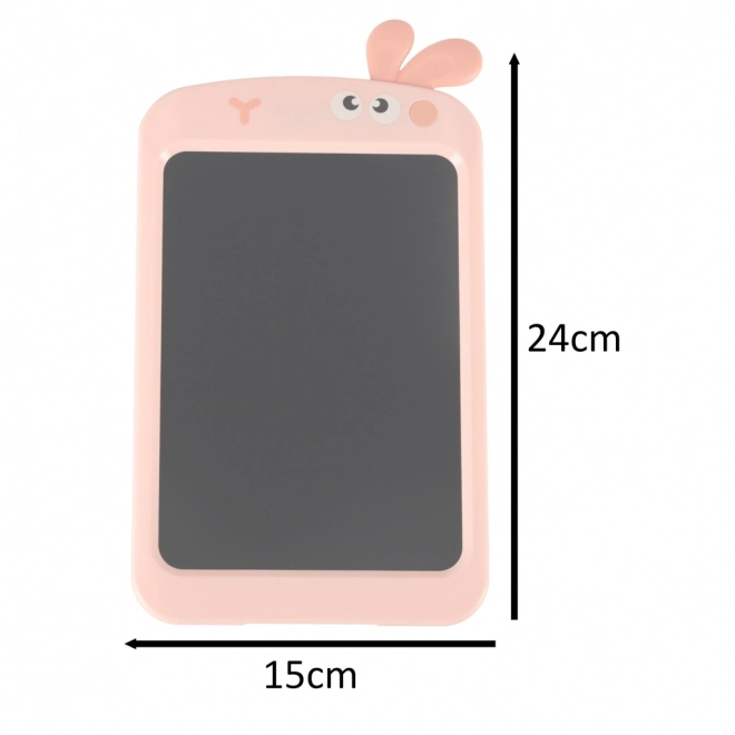 Tablet za crtanje s zecom 8,5' ružičasti