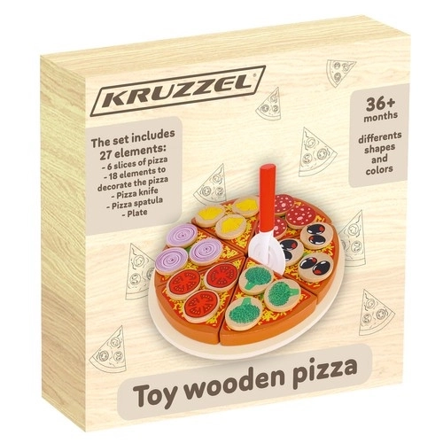 Drvena pizza - set 22471