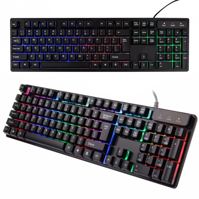 Gaming tipkovnica s LED pozadinskim osvjetljenjem