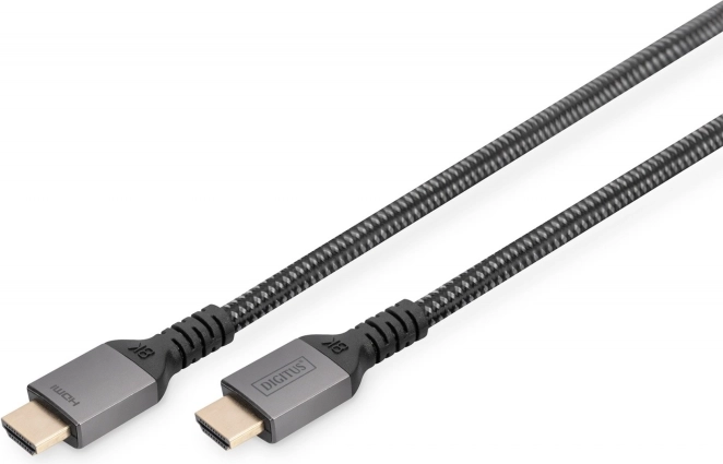 Premium HDMI 2.1 ultra high speed kabel 8K 60 Hz, 1 m, crni