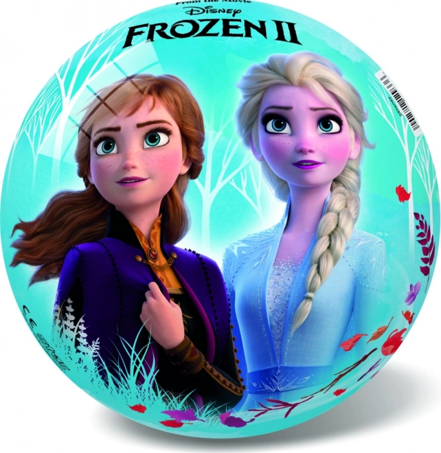 Lopta s motivom Frozen II 14 cm