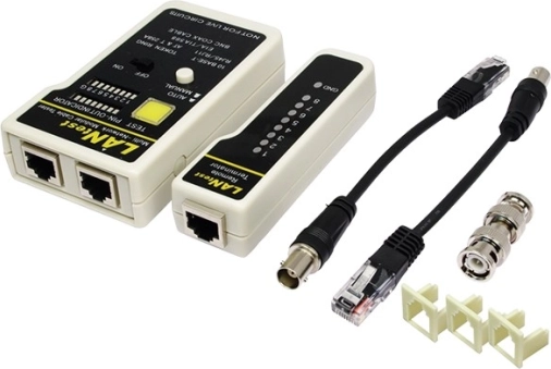 Tester kabela RJ11, RJ12, RJ45 i BNC s udaljenom jedinicom