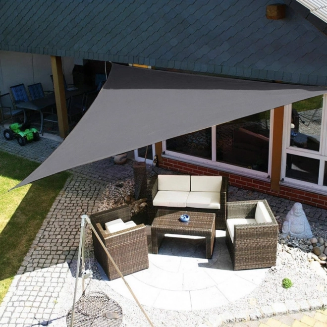 Vodootporna suncobranska tenda 5x5x5m ModernHome - Siva