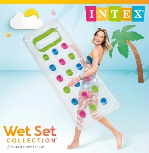 Nafukavajući plažni madrac 188x89 cm Intex