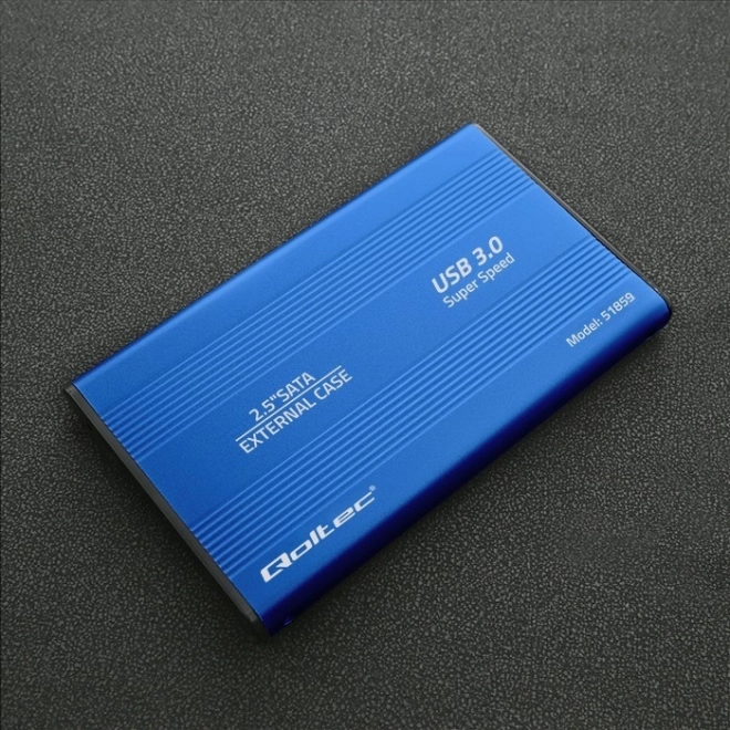 Vanjsko kućište za HDD/SSD 2.5" SATA3 USB 3.0 Plavo