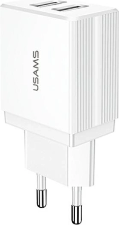 Mrežni punjač USB 2 porta Bijela