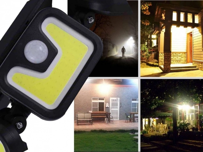 Solarna ulična lampa s senzorom kretanja i daljinskim upravljačem