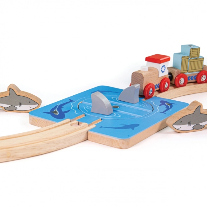Bigjigs Rail Vrtlog sa morskim psima