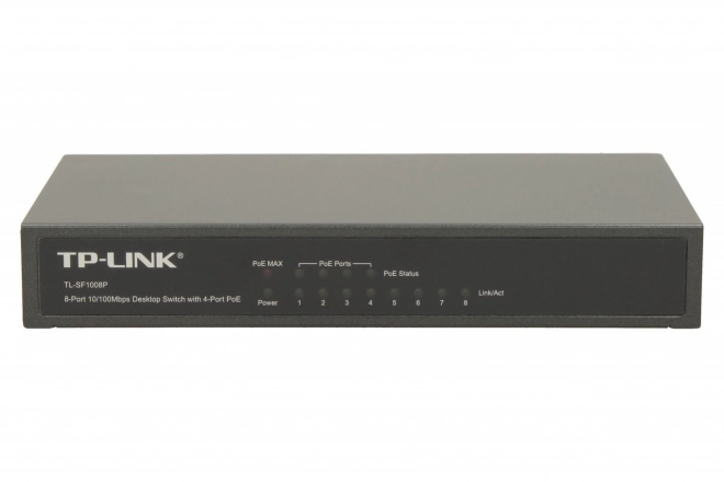 PoE Switch 8 portova 10/100M Desktop