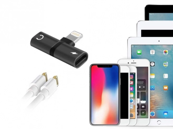 Lightning adapter za iPad i iPhone 2 u 1