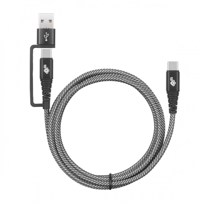 Kabel 2u1: USB-C i USB A s duljinom 1,2 m