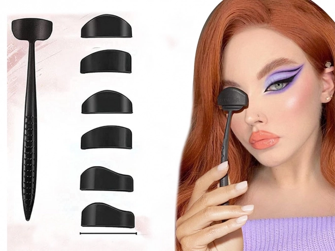 Set silikonskih šablona za eyeliner