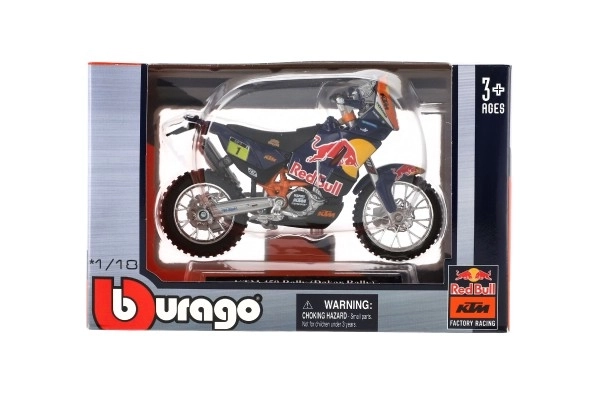 Metalni model motocikla KTM 450 Rally Dakar