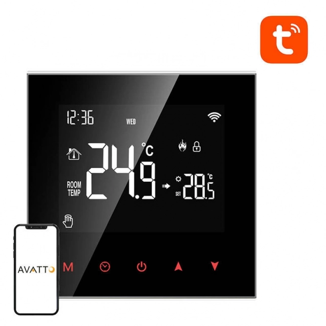 Pametni termostat Avatto WT100 WiFi za kotlove