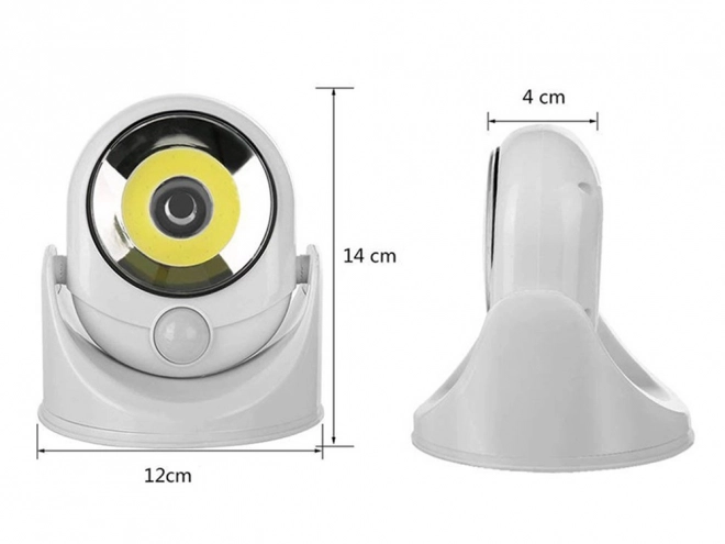 Baterijska LED COB 360 lampa sa senzorom pokreta