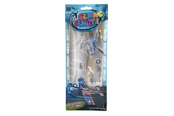 Bacajući avionić pjenasti model 24cm miješane boje
